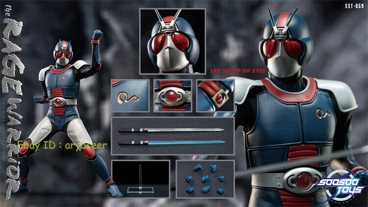 RAGE WARRIOR フィギュア SooSoo Toys Soosootoys SST-059 1/6 The Rage Warrior Collectible Male