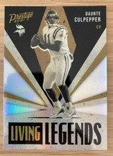 2021 Panini Prestige Football Daunte Culpepper [#LL-19] Living Legends insert