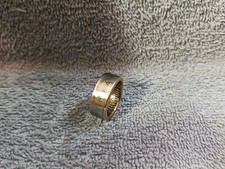 1984 Kennedy Half Dollars size 9- 1/2 coin ring handmade mixed metals