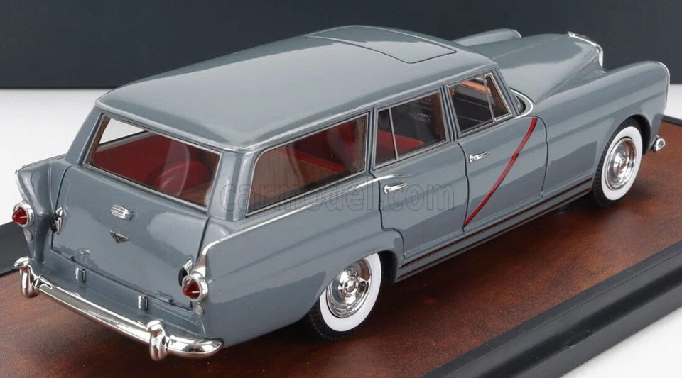 wonderful resin-modelcar 1:43 BENTLEY S2 ESTATE WAGON BY WENDLER 1962 - bluegrey - Image 2 of 4