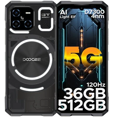 DOOGEE Blade GT Ultra 5G Outdoor Handy Ohne Vertrag, 36GB+512GB Smartphone NFC