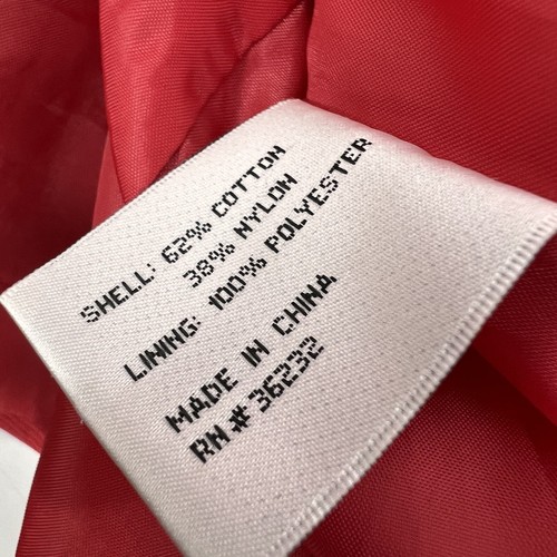 Giacca Gallery Jacket Women's Medium Button Down Long Sleeve Lightweight Lined - Picture 14 of 14
