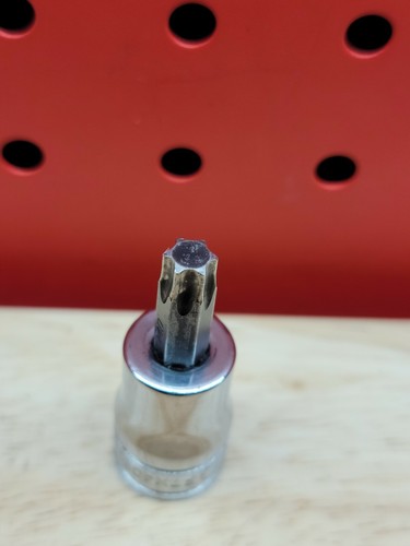 Snap-on FTX40E 3/8" Drive T40 Standard Torx Bit Chrome Socket USA - Picture 8 of 12