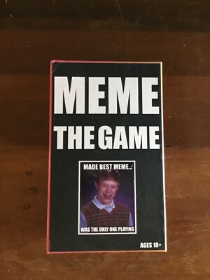 Meme The Game Playing Card Game w box | eBay