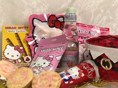 Hello Kitty Snack Mix Box Holiday Gift Set 7 Different Variety