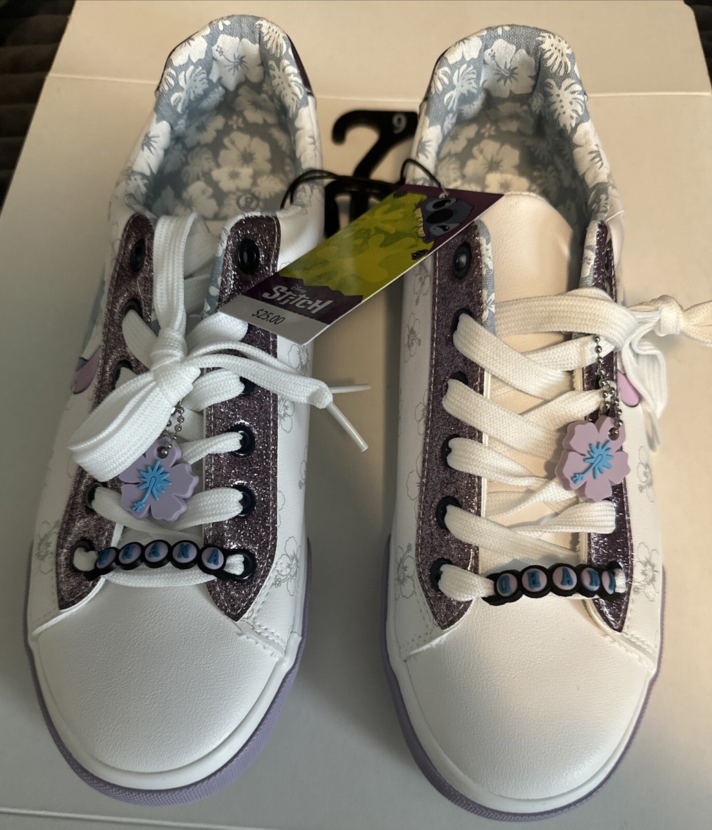 Disney Stitch Women's Low Top Lace Up Sneakers Size 9, Brand