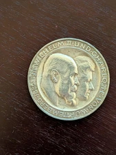 3 Mark Kaiserreich 1911 Württemberg Silberne Hochzeit