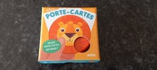 Porte-cartes en bois pour les petites mains de marque Auzou neuf
