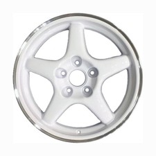 Aluminum Wheel Painted White 17X9 5X120.65 800891061 Refurbished
