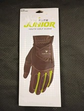 Top Flite Junior Youth Golf Glove Left Hand One Size Fits Most - Black