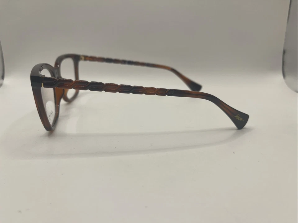 Marco de gafas Polo Ralph Lauren RA7178U 6149 brillante oscuro Habana 54-17-145 + estuche Foto 3 de 4