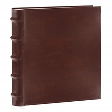 CLB-257/BN 200-Pocket European Bonded Leather Photo Album for 5 by 7-Inch Pri...