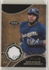 2019 Topps Tier One Tier One Relics /399 Jesus Aguilar #T1R-JAG 03t0