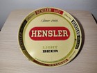 1930'S RARE HENSLER'S LIGHT BEER TRAY HENSLER BREWING CO NEWARK NJ — photo 1
