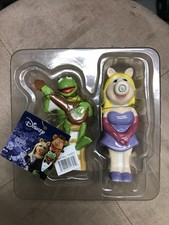 Disney The Muppets Westland Miss Piggy Kissing Kermit Salt Pepper Shaker Ceramic