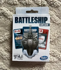 NWT Damaged Box - Battleship Card Game Hasbro Gaming 2 Player Naval Combat Game
