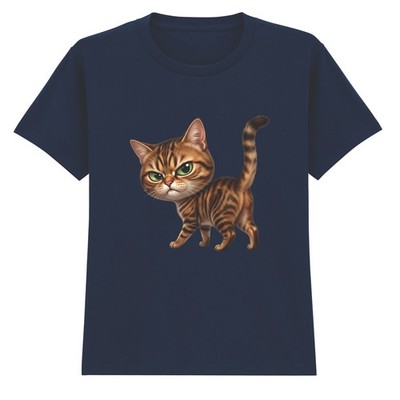 Angry Grumpy Kitten Meme Katze Jungen Mädchen Kinder T-Shirt Geburtstag Geschenk für Kinder