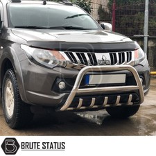 Mitsubishi L200 Series 5 2015-2019 A-Bar Polished (Spoiler Nudge Bull Bar)