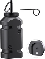 Trip Alarm, Perimeter 12 Gauge Camping Wire 1 Pack, Black 