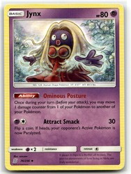 Jynx 76/236 Unified Minds Uncommon Pokemon TCG