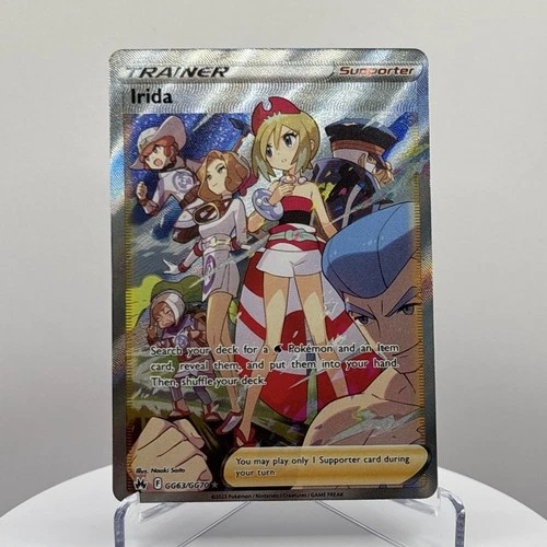 Irida GG63/GG70 SWSH: Crown Zenith: Galarian Gallery Holo Pokémon