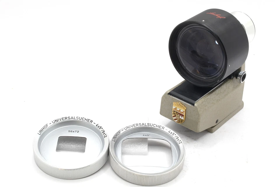 [N КАК НОВЫЙ + 2] Маска видоискателя Linhof Universalsucher Technika 4x5 56x72 из ЯПОНИИ - Изображение 2 из 4