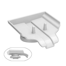 1pc Soap Dish Holder for Shower Suction Cup Self Draining No-Drilling