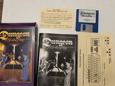 Dungeon Master 1986 FTL Game Commodore Amiga COMPLETE Big Box RARE RPG