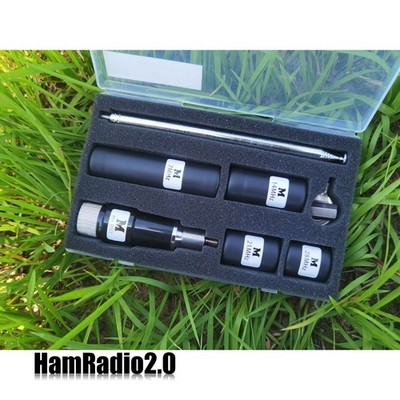 MA-01 V2.8 Telescopic GP Antenna Kit 7MHz 100W Shortwave Antenna with Coil