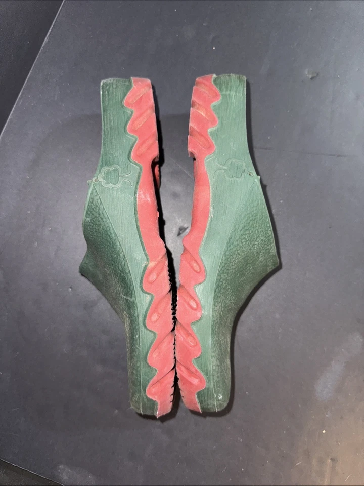 Parkside Rubber Work Mule Green Slip On Italian Made Garden Unisex Slides 7/8M - Image 4 of 4