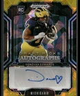 2025 Panini Prizm Draft Picks Football Gold Ice Donovan Edwards #DPA-DES