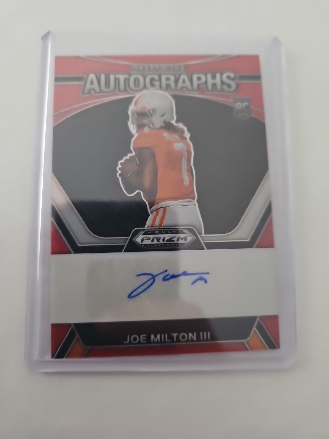 2024 Panini Prizm Draft Picks Draft Picks Autographs Joe Milton III /199