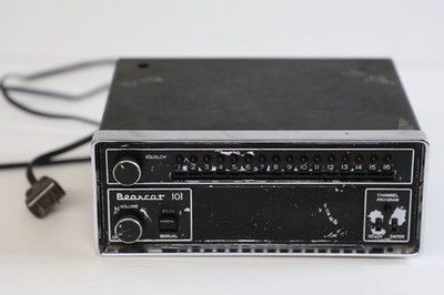 Vintage Electra Bearcat BC 101 Receiver Scanner 16 Channel