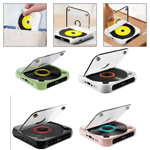 Tragbarer CD-Player mit AUX USB-Anschluss für Musikwiedergabe überall - Afbeelding 11 van 16