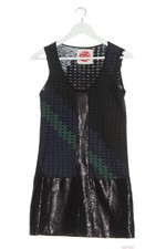 Abito estivo Donna Abito Taglia IT 38 nero-verde-blu elegante