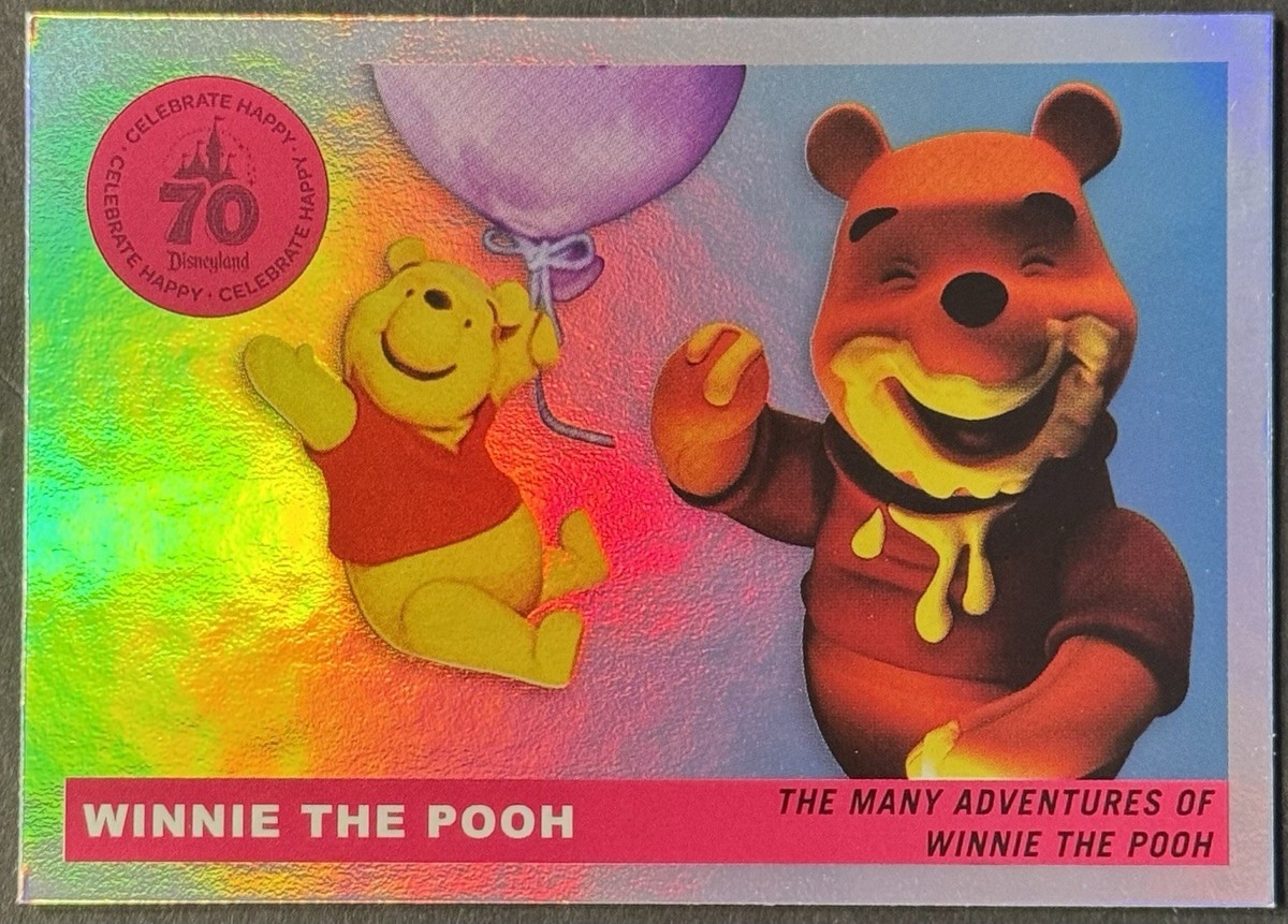 CLASSIC POOH Limited Edition 70周年記念 2025 Topps Disneyland 70th Anniversary Winnie The Pooh #T55-17