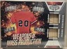 2022 Frank Robinson Leaf Lumber "Weapons of Mass Production" Relic #WPM-11, 2/2!