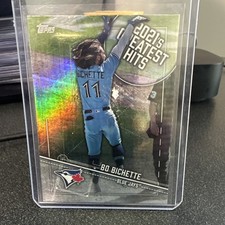 BO BICHETTE 2022 Topps 2021's Greatest Hits #21GH-2 Refractor /299 BLUE JAYS