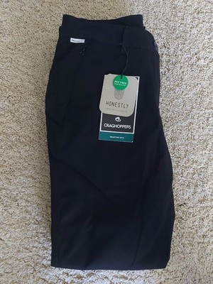 Craghoppers Kiwi Pro Stretch Winter Lined Trousers Women Black Size UK 12 R  BNWT UK