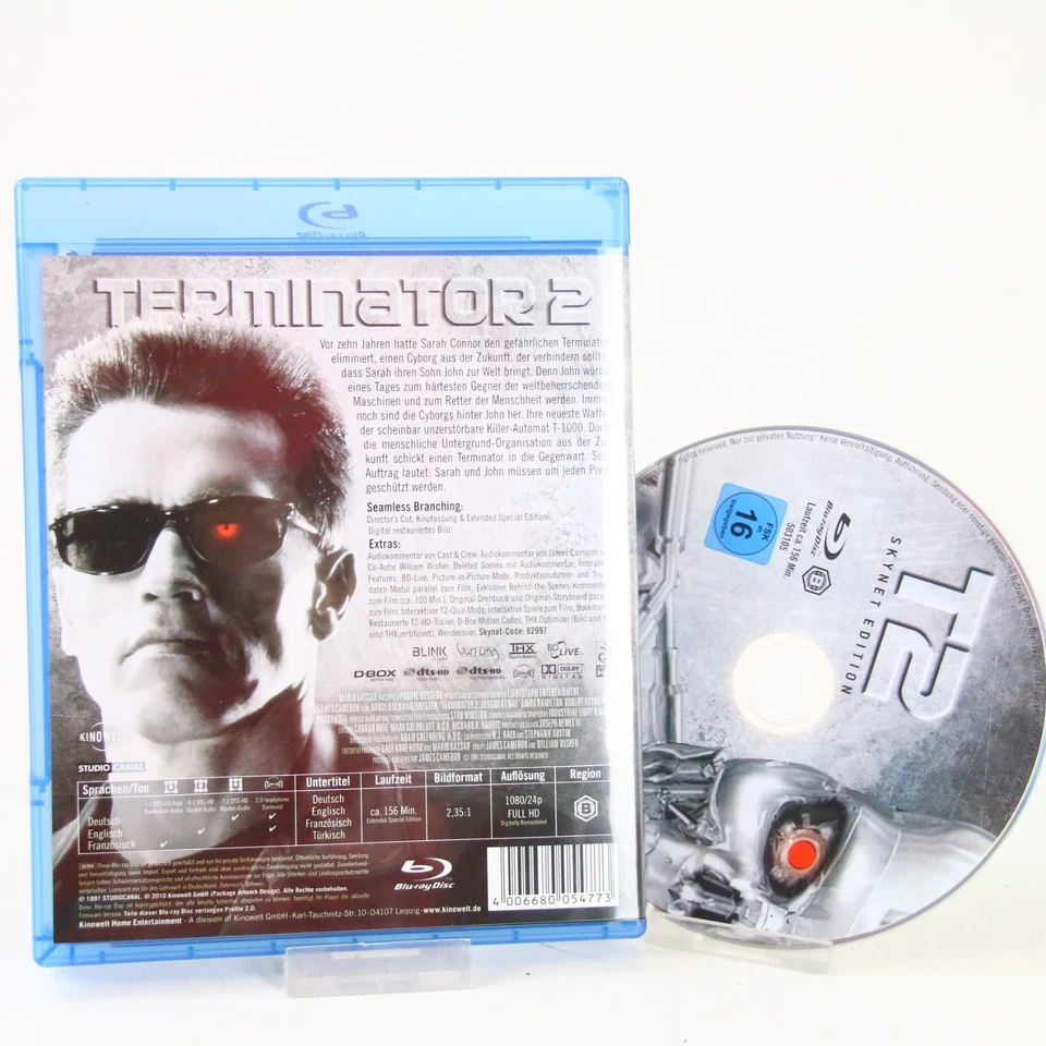 Bluray Film Terminator 2: Judgment Day (Special Edition) Sehr Gut - Bild 2 von 2
