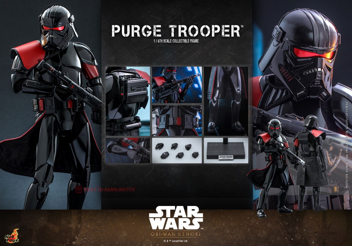 HotToys HT TMS081 Purge Trooper Star War 1/6 Action Figure In