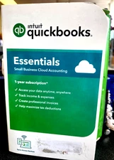 2019 INTUIT Quickbooks ESSENTIALS Small Business Cloud Accounting NEW Sealed!