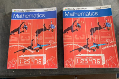Ready Classroom Mathematics Grade 5 Student Volume 1 & 2   2020