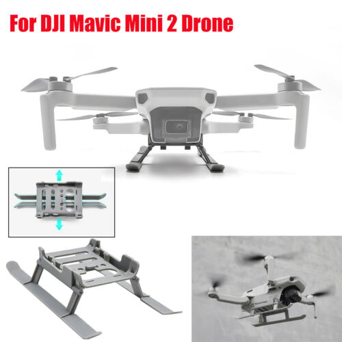 Heightened Tripod Foldable Landing Gear Protection For DJI Mavic Mini 2 Drone RT - Picture 1 of 11