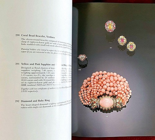 Sotheby's Important Jewels Catalog ~ New York June, 1997 ~ David Webb Buccellati - Imagen 10 de 12