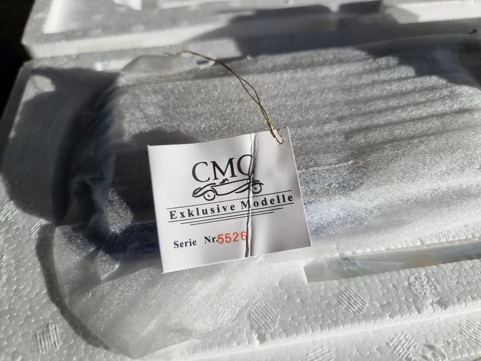 CMC M-036 Mercedes Benz Renntransporter 1954 Blaues Wunder OVP* 1:18 wie neu - Bild 3 von 4