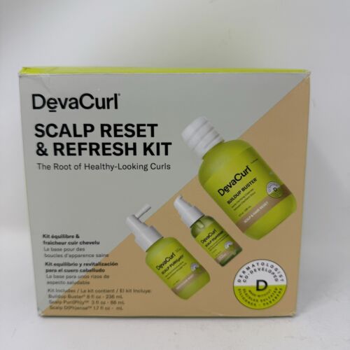 DevaCurl Scalp Reset & Refresh Kit, 3-teiliges Weihnachtsgeschenkset, lockiges Haar Neu - Bild 3 von 7