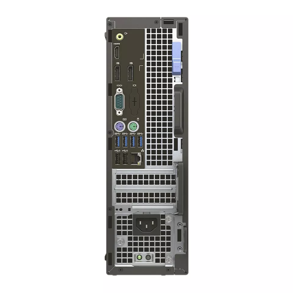 Dell OptiPlex 7050 Core i7-7700 3.6GHz 16GB RAM 256GB NVMe 2TB HDD Windows 10 PC - Image 4 of 4