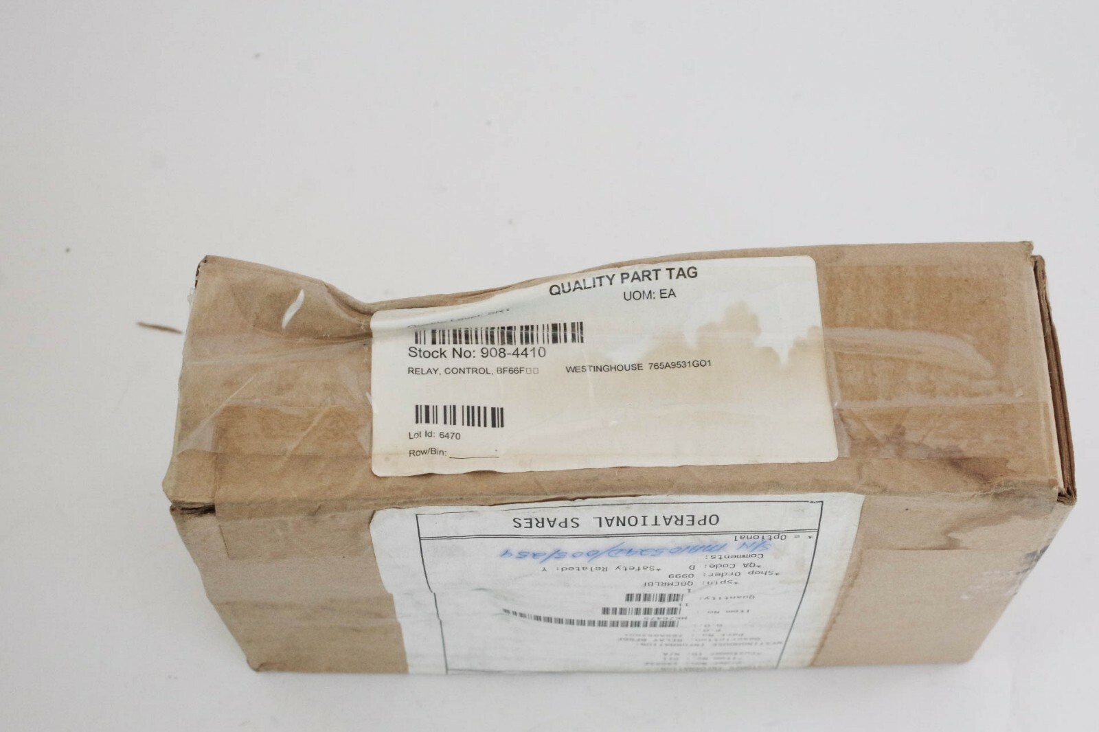 WESTINGHOUSE BF66F BF Control Relay 300V Universal Contacts 12P 120/60