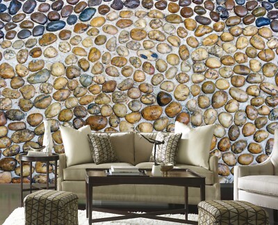 3D Grey Stones O1724 Wallpaper Wall Murals Removable Wallpaper Sticker Fay